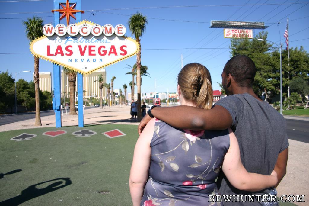 Charlly Moore BBW Las Vegas sign intercept digital camera helper