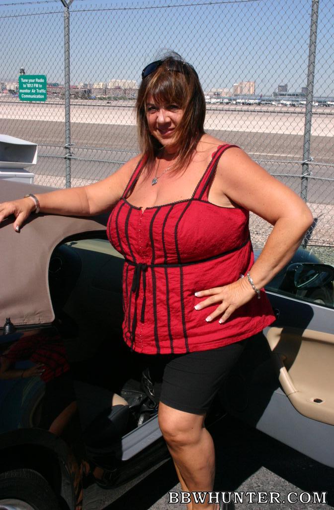 Mercy BBW flirty at airport parking lot