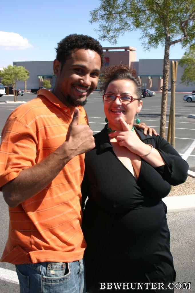 Shianna mature BBW at Ross parking lot